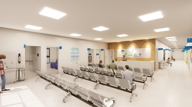 Interior UBS - Recepção